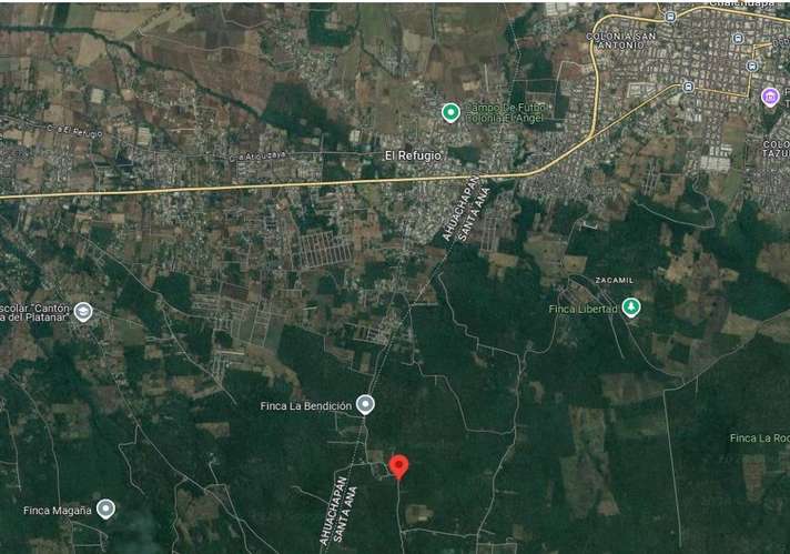 Venta de Finca de Una Manzana y media, Canton Zacamil, Chalchuapa