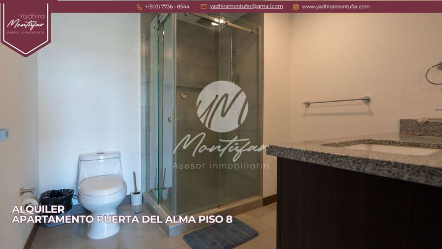 Apartamento Amoblado en Puerta del Alma en nivel 8, en alquiler!