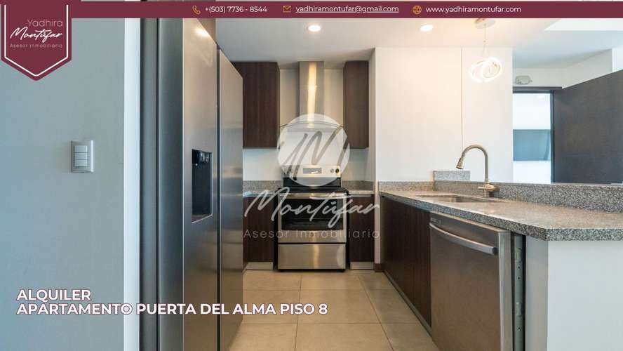 Apartamento Amoblado en Puerta del Alma en nivel 8, en alquiler!