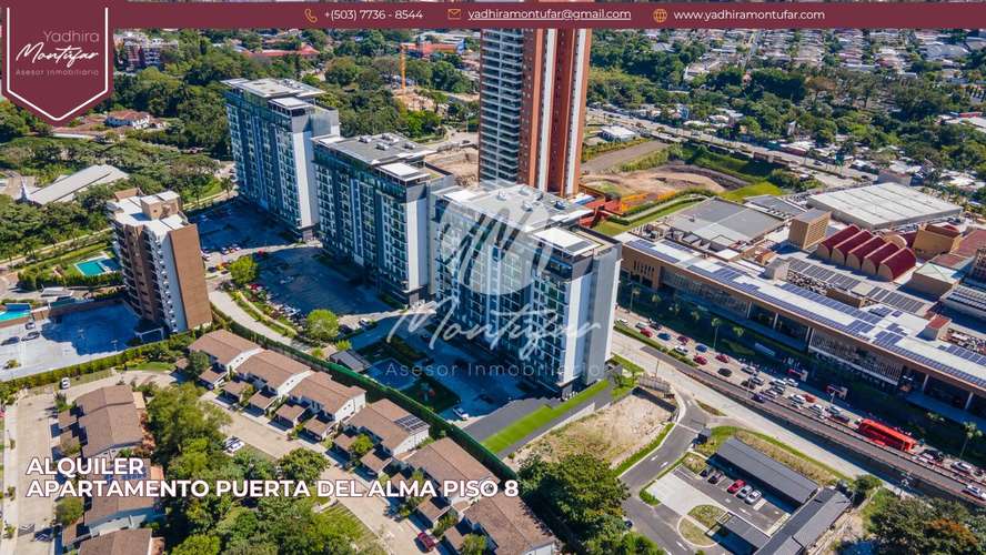 Apartamento Amoblado en Puerta del Alma en nivel 8, en alquiler!