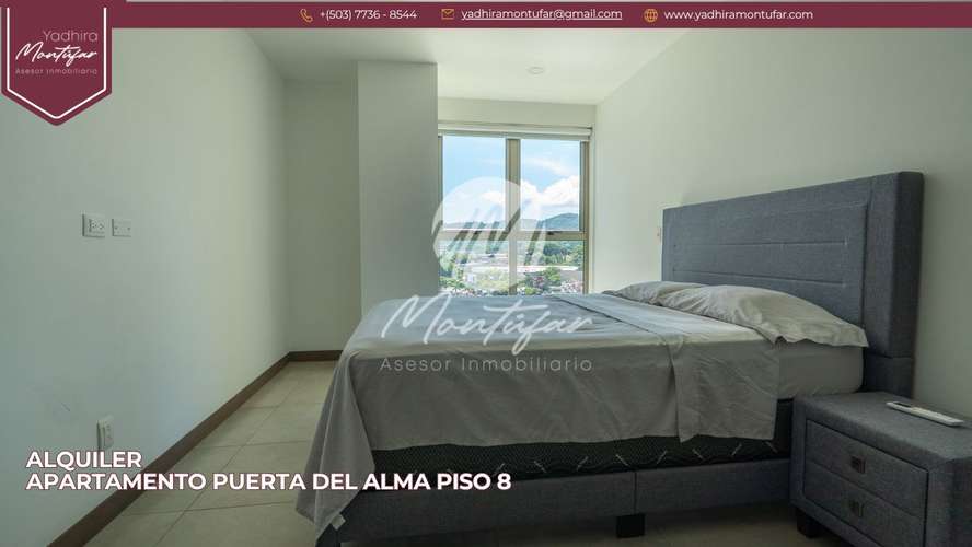 Apartamento Amoblado en Puerta del Alma en nivel 8, en alquiler!