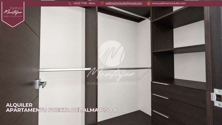 Apartamento Amoblado en Puerta del Alma en nivel 8, en alquiler!