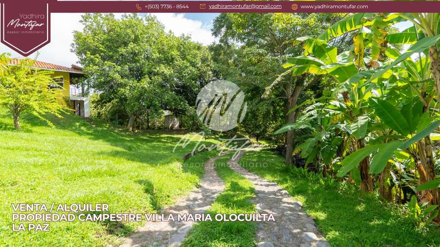 Propiedad campestre en venta en Villa María, Olocuilta, La Paz, El Salvador. - Imagen 3
