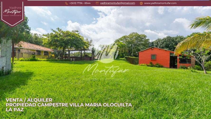 Propiedad campestre en venta en Villa María, Olocuilta, La Paz, El Salvador. - Imagen 12