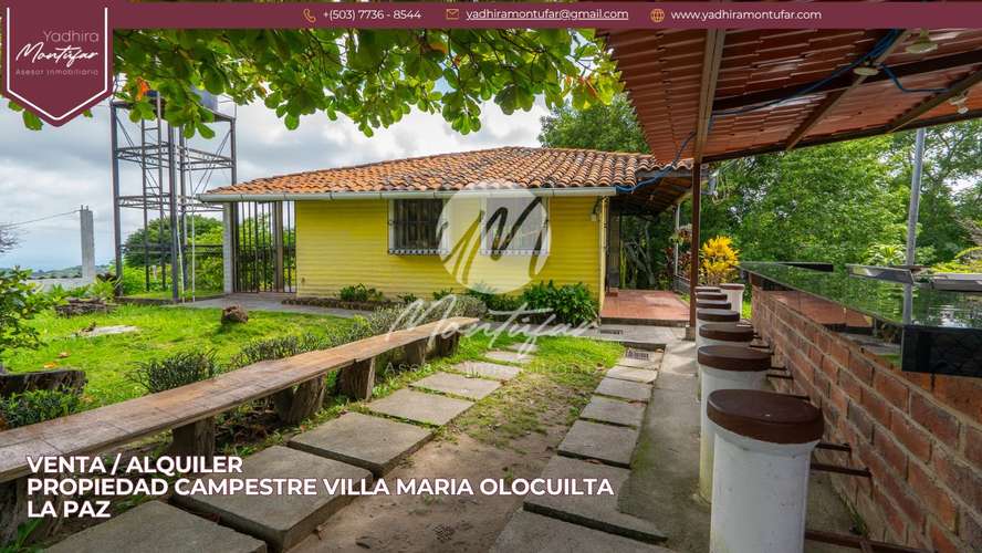 Propiedad campestre en alquiler en Villa María, Olocuilta, La Paz, El Salvador. - Imagen 13