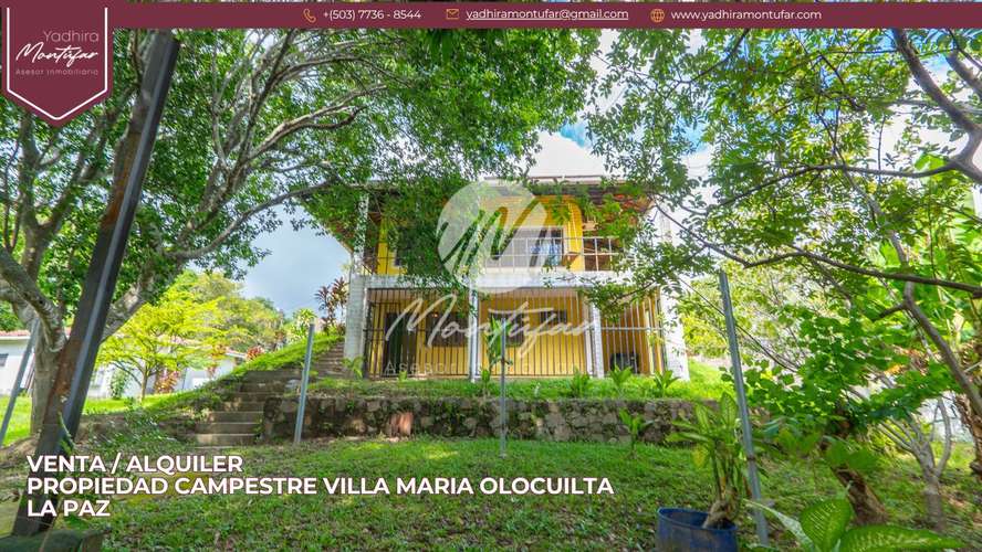 Propiedad campestre en alquiler en Villa María, Olocuilta, La Paz, El Salvador. - Imagen 19