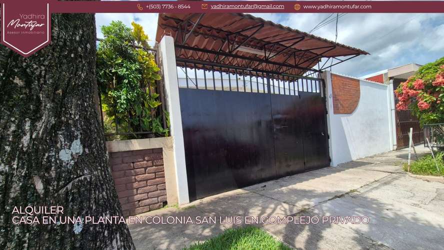 Amplia casa ubicada en exclusivo complejo privado en la Colonia San Luis, San Salvador - Imagen 4