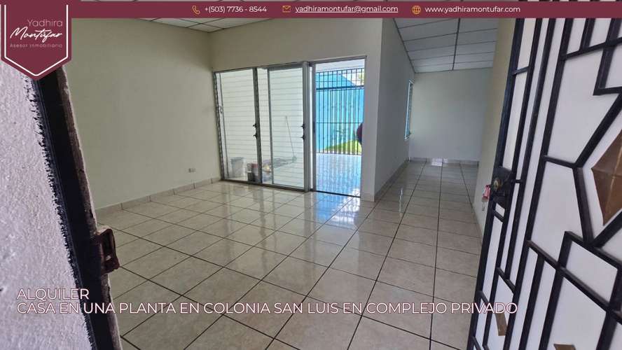 Amplia casa ubicada en exclusivo complejo privado en la Colonia San Luis, San Salvador