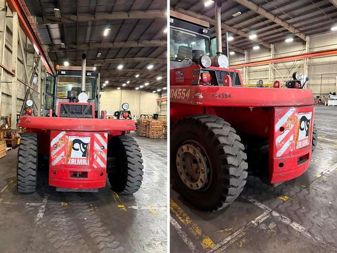 MONTACARGAS PARA ROLLOS KALMAR 25 TON 
