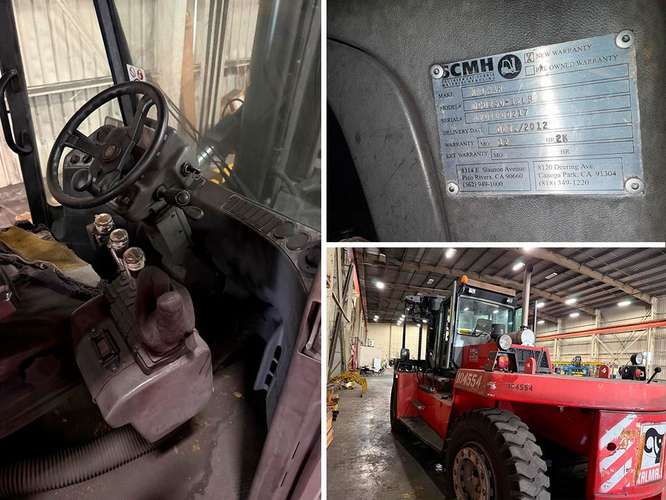 MONTACARGAS PARA ROLLOS KALMAR 25 TON 