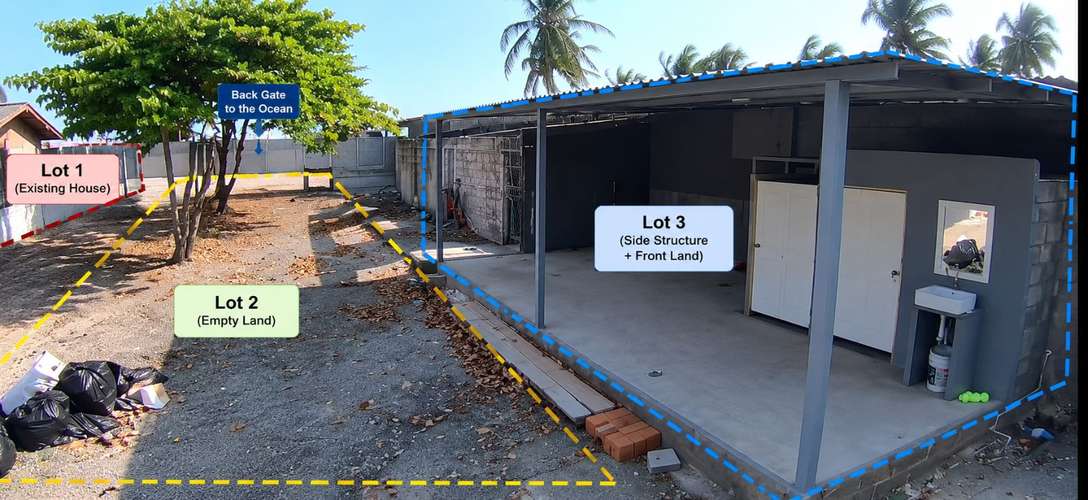 Casa Frente al Mar de 3 Habitaciones con Amplio Terreno – Playa San Marcelino