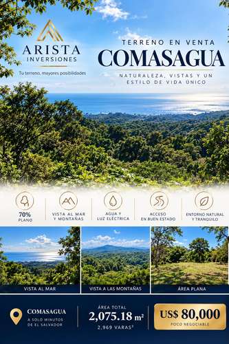 Terreno en venta Comasagua