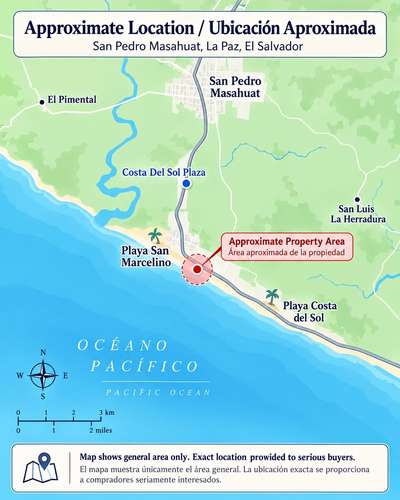 Lotes Frente al Mar en Venta – Desde $200,000 | Playa San Marcelino - Imagen 2