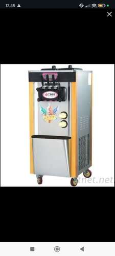 Máquina de Helado Suave Comercial Guangshen 2200W - 28-32L/h (De Pie)