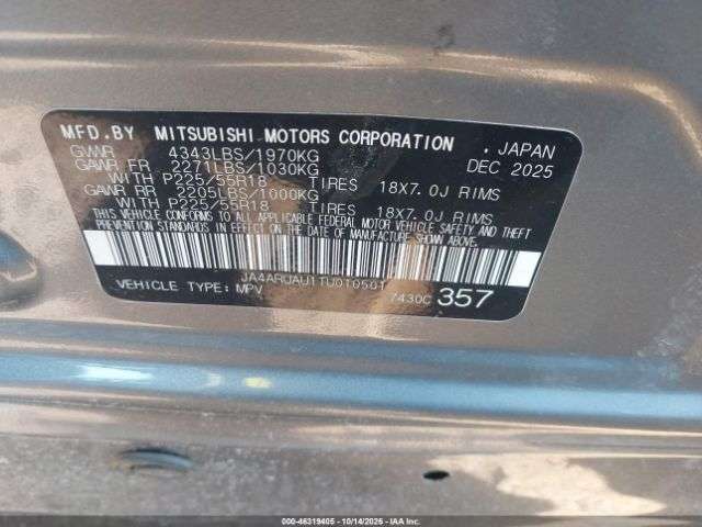 MITSUBISHI OUTLANDER SPORT ES 2026 AWD