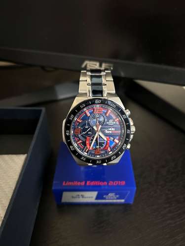 Reloj Casio Edifice Scuderia Toro Rosso (Edición Limitada 2019) EFR-564TR Negociable 