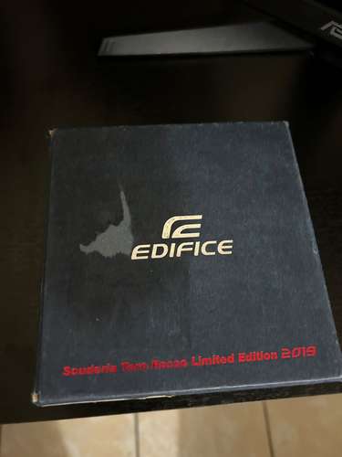 Reloj Casio Edifice Scuderia Toro Rosso (Edición Limitada 2019) EFR-564TR Negociable 