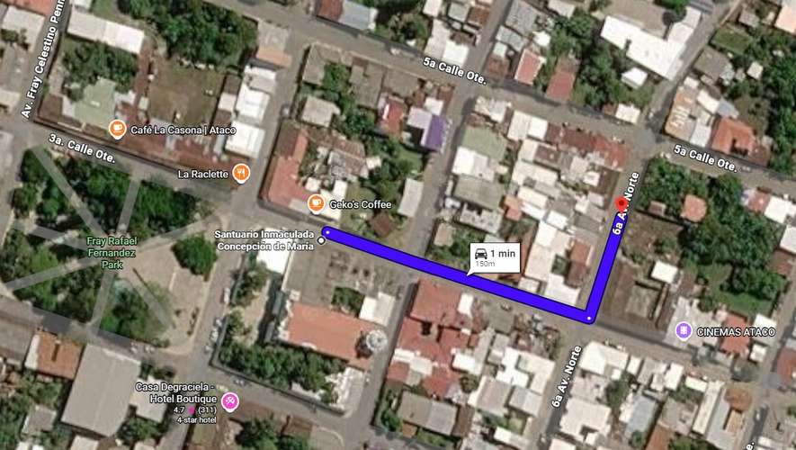Terreno en venta en Ataco en Ruta de las Flores, Ahuachapán