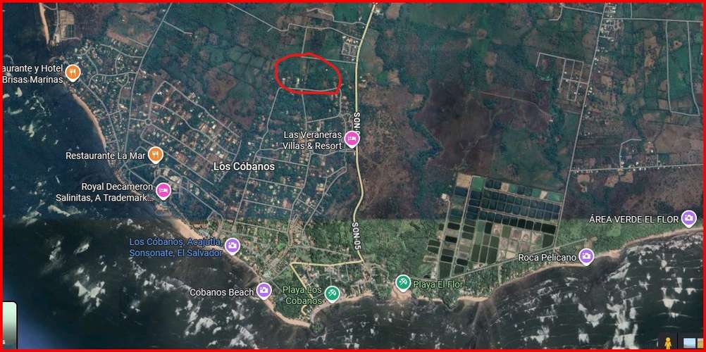 VENTA 7 MANZANAS Y MEDIA CONTIGUO LAS VERANERAS COBANOS SONSONATE - Imagen 19