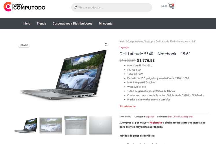 DELL LATITUDE 5540 | CORE i7 13.a GENERACIÓN | 16GB RAM | 512GB SSD - Imagen 3