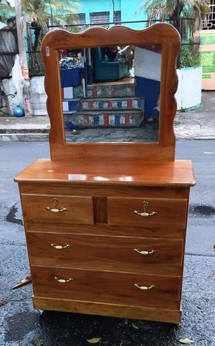 Tocador de Madera Maciza NUEVO | Con Gavetero Espacioso (A Estrenar) - Imagen 2