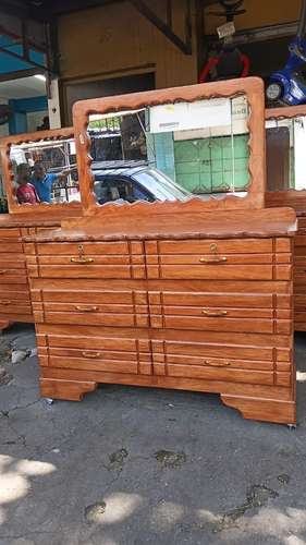 Tocador de Madera Maciza NUEVO | Con Gavetero Espacioso (A Estrenar) - Imagen 4