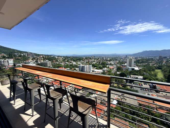  SE ALQUILA APARTAMENTO 105 CONDOMINIO ESCALON, AMUEBLADO - Sala  - Comedor con bar empotrado  - Cocina completament - Imagen 4