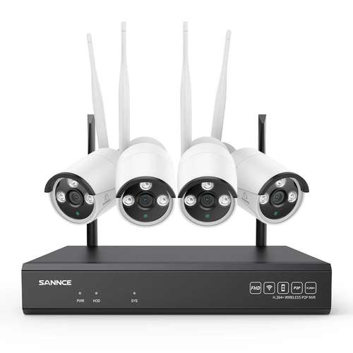 Kit 4 cámaras WIFI Full Color  2K