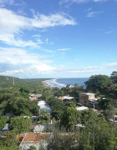 OPORTUNIDAD ÚNICA! Terreno con Vista a Playa Las Flores en El Puerto de la Libertad 