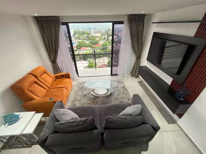Apartamento amueblado en colonia escalón 