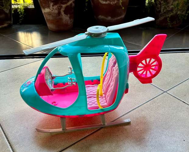 HELICÓPTERO BARBIE ORIGINAL MATTEL – DREAMHOUSE ADVENTURES 