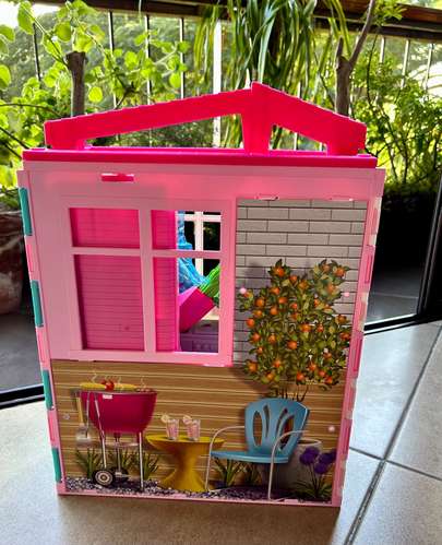  CASA BARBIE PLEGABLE ORIGINAL MATTEL 