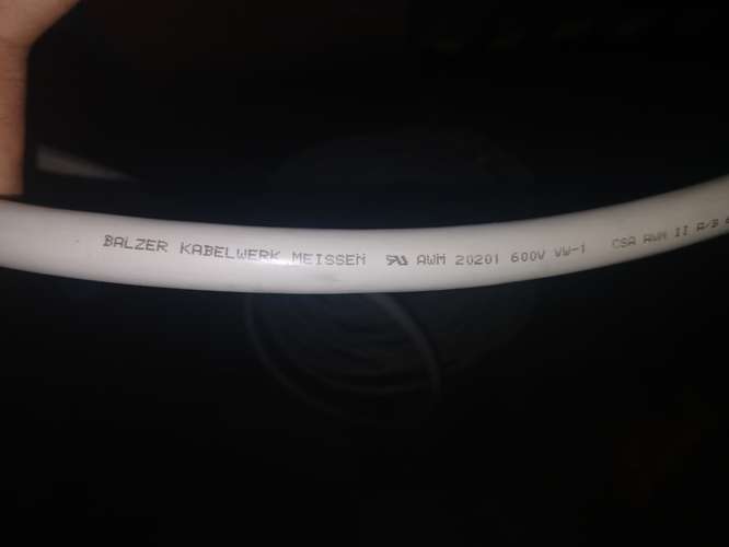 Cable Eléctrico Industrial 4x10mm2 Balzer Alemán, Similar al Vulcan TSJ