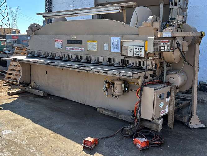 CIZALLA CINCINNATI 12' X 1/4" MECÁNICA CON TOPE CNC AÑO 1994 EN VENTA