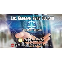 Abogado y Notario German René Solano