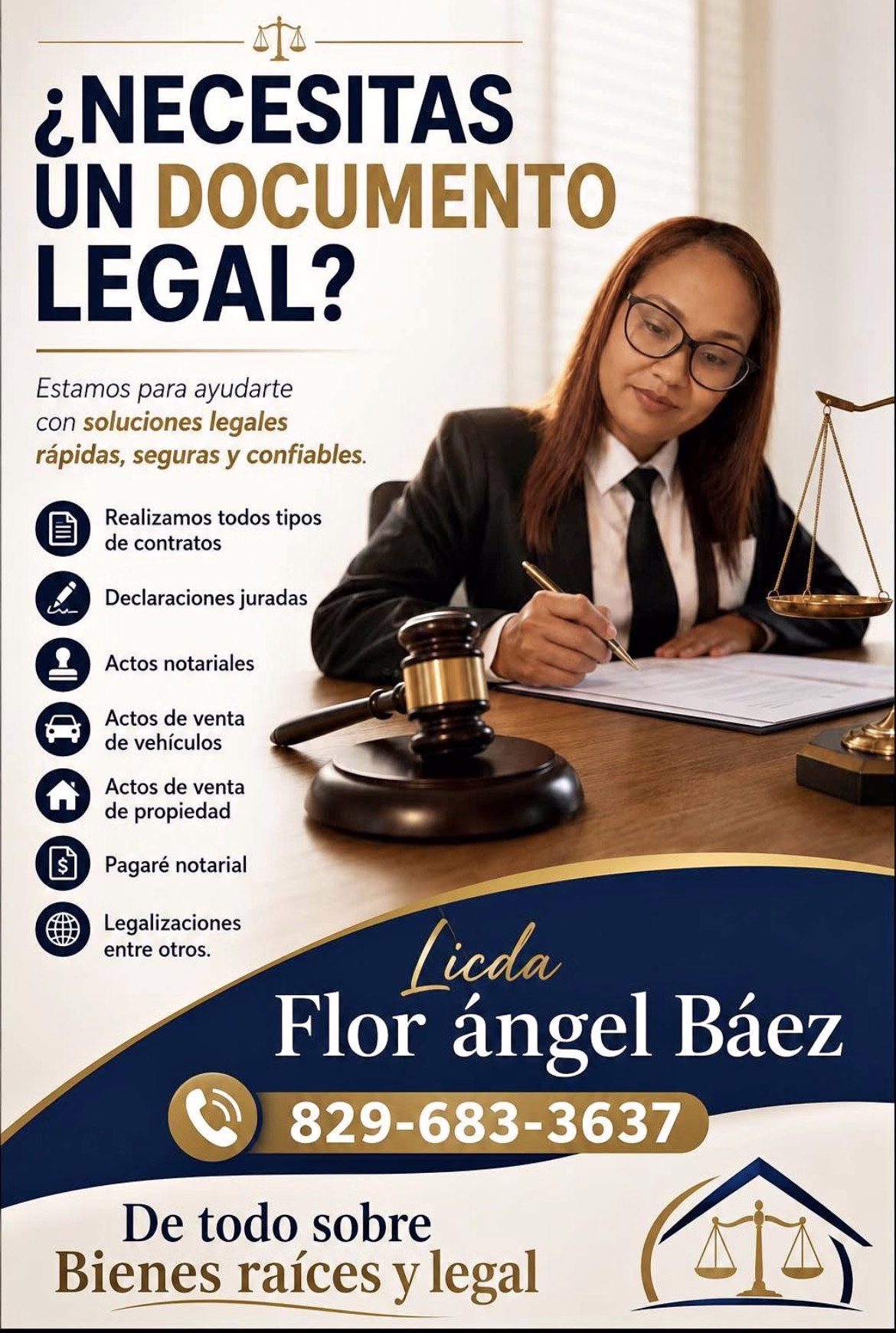 Licda Flor Ángel Baez