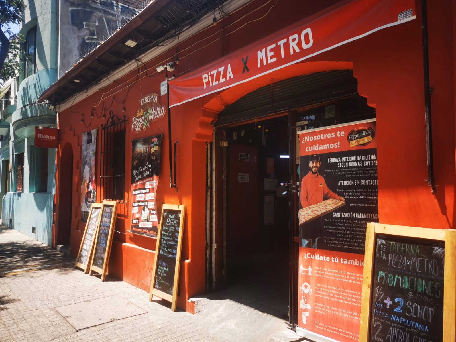 Taberna Pizza x Metro