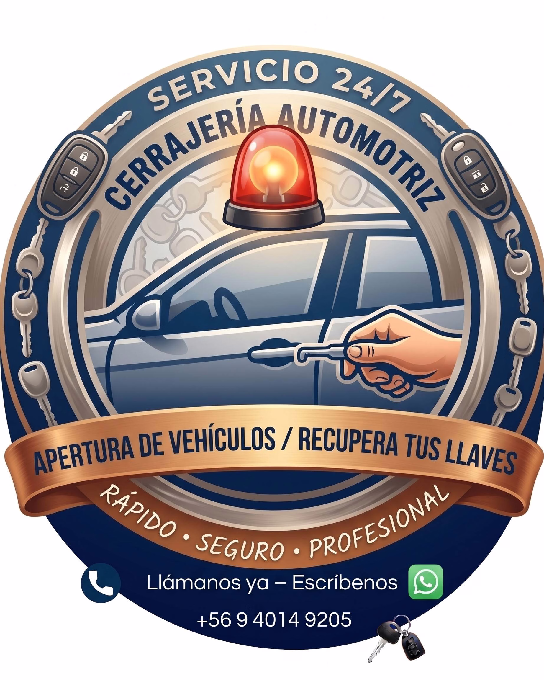 Cerrajeria Automotriz 24/7 ARICA