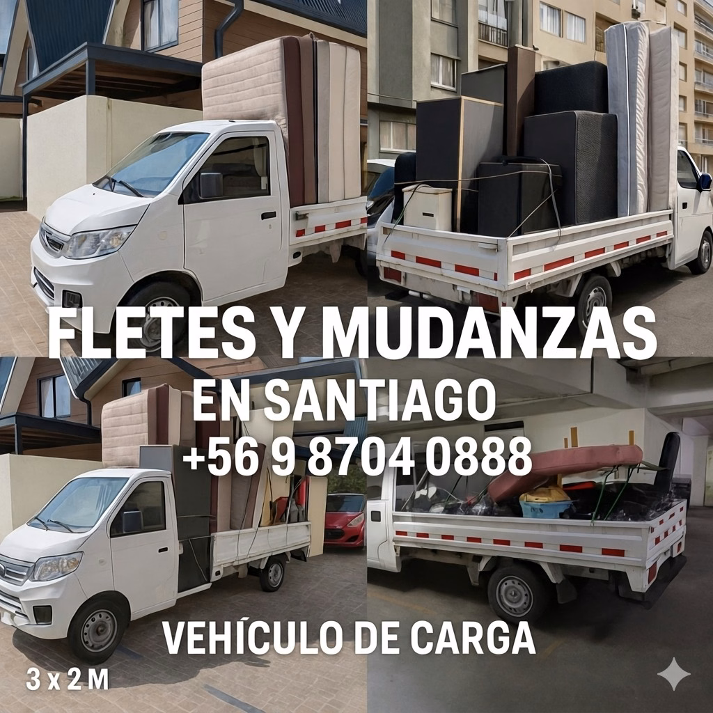 Fletes y Mudanzas en Santiago