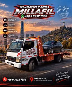 Transportes y gruas millafil spa